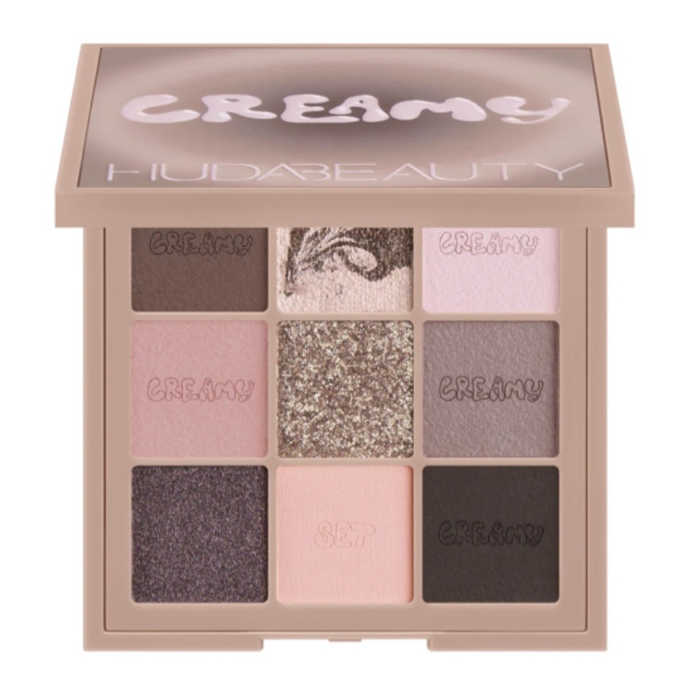HUDA BEAUTY GREIGE CREAMY OBSESSIONS EYESHADOW PALETTE
